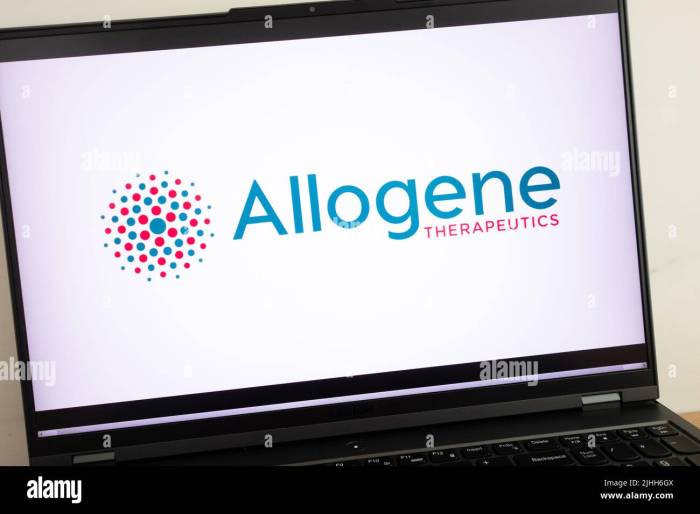 Allogene therapeutics stock price