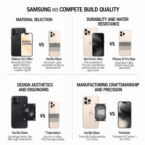 4 Ways Samsung and Apple Compete on Build Quality
